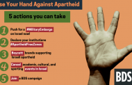 Empört über Apartheid Israels Verbrechen gegen Palästinenser*innen? Hier sind 5 Dinge, die Ihr tun könnt!